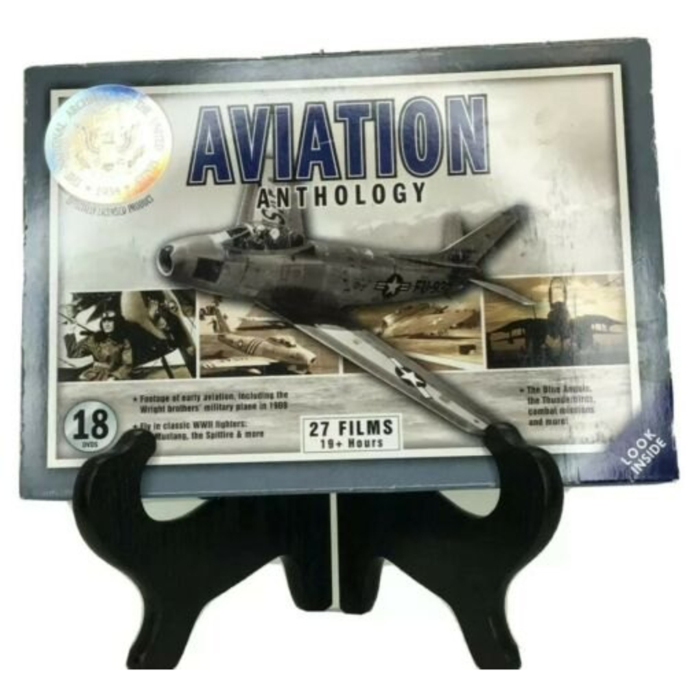 Aviation Anthology 18 DVD Set USA National Archives Over 19 Hours 27 Films Boxed